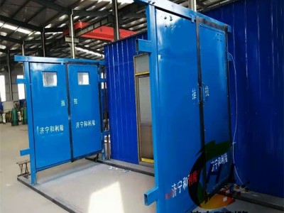 防火栅栏门尺寸重量 煤矿井下防水门图2