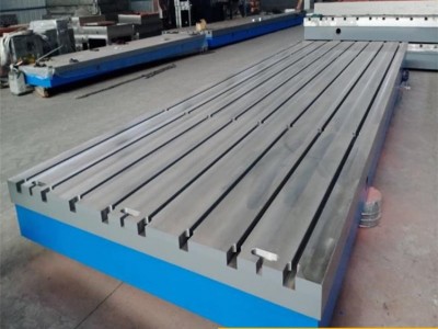 四米机床工作台异型报价 机床平台手工研磨工艺图2