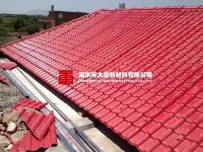 坪山3MM树脂瓦 耐用防屋面瓦 2023新料定制图1