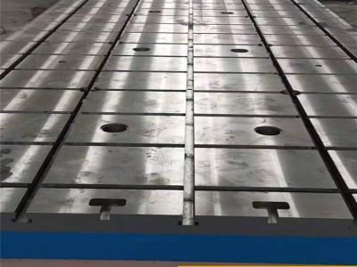 4米大型铸铁平台人工刮研精度保证 铸铁平台可拼接定制图1