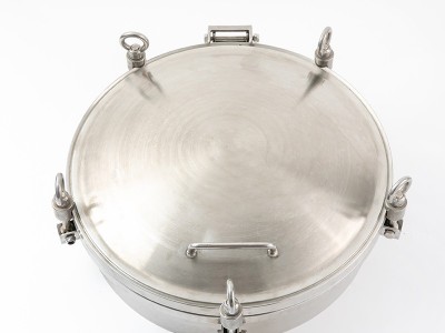 昊宇不锈钢卫生级压力人孔图3