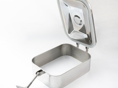 昊宇不锈钢卫生级方形人孔图4