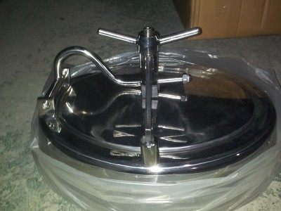 昊宇不锈钢卫生级喇叭人孔