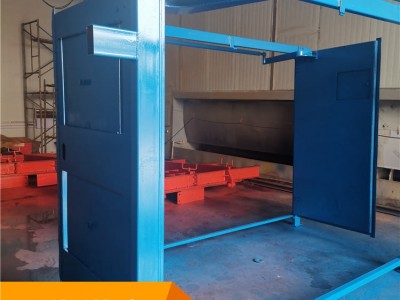 全自动矿用巷道防爆无压门 行车门图2