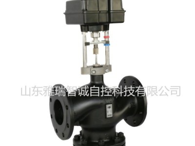 空调系统用电动二通水阀 法兰电动调节阀
