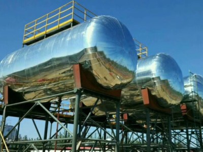 不锈钢储罐保温 换热站设备铝皮管道保温施工队图3