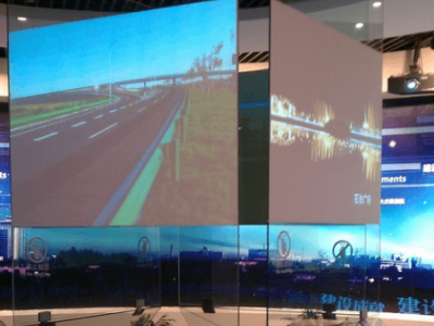 时代中视全息投影膜厂家批发 互动展览橱窗展示 正背投全息膜图1