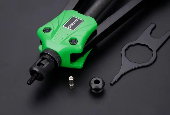 自制一把简易拉母枪安装螺母帽