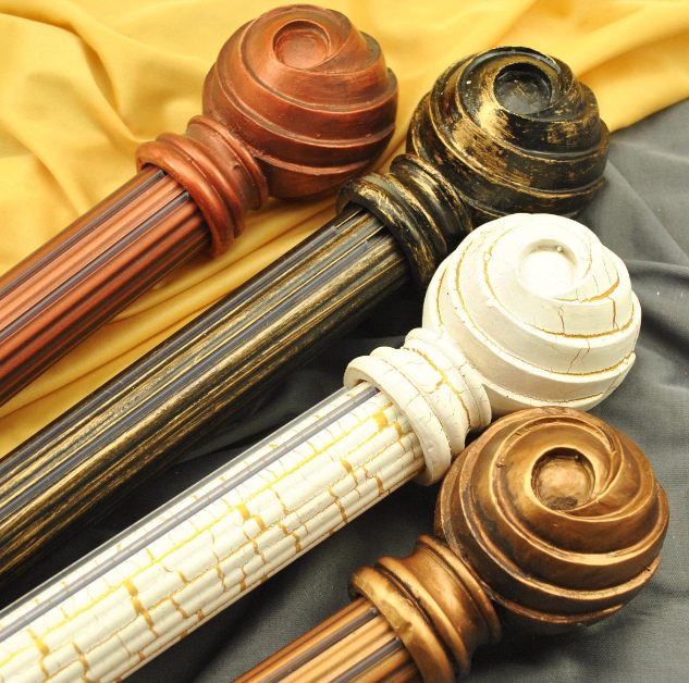 看窗帘杆的种类及选购 装饰五金很重要