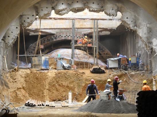 隧道超前管棚支护施工注意要点