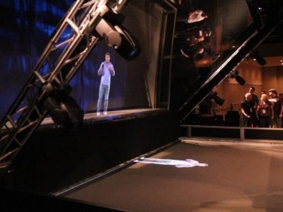 180幻影成像膜工程 多媒体视听舞台搭建 高清透明全息幻象膜图2