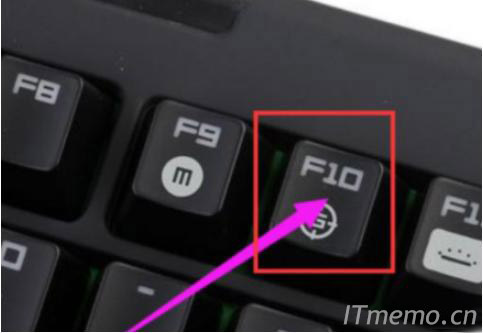 按F10 保存退出，再重启电脑确认是否可正常进系统。