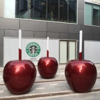 吉安嘉年华主题樱桃雕塑 采摘园水果雕塑制作