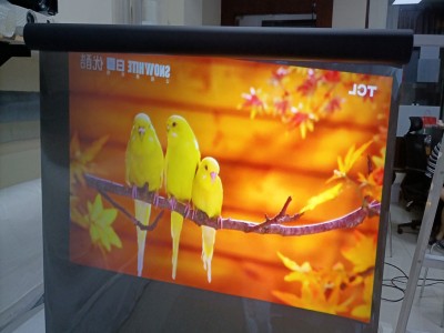 全息投影设备 多媒体玻璃橱窗广告投影全息膜玻璃贴膜图1