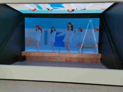 全息幻影成像 全息投影膜 45度3D立体成像 舞台表演全息膜直供图2