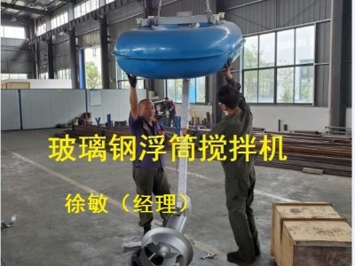FJB浮筒搅拌机适用范围和使用条件；玻璃钢浮筒式潜水搅拌机选型注意事项及结构简介图2
