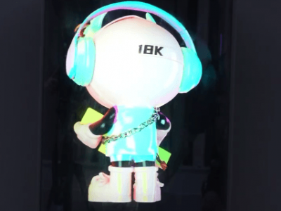 21.5英寸仿真数字人展台-虚拟全息人图2