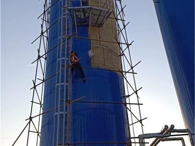 厌氧塔保温施工队 岩棉彩钢板罐体保温工程承包图2