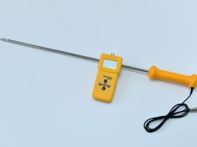 燕麦草苜蓿草秸秆快速水分测量仪MS300H  单针草捆水分仪