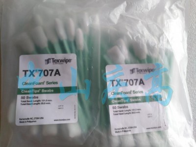 TEXWIPE TX707A海绵头棉签喷绘机专用清洁棉签