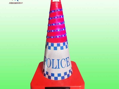 白城市led路锥 路面作业路锥 交通设施图1