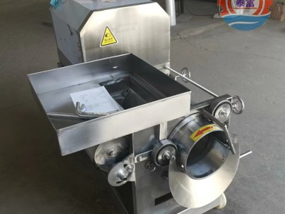 商用自动鱼肉分离机采集鱼肉机器