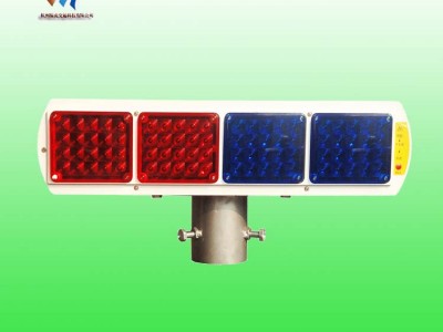 潮州市红蓝爆闪灯 一体式太阳能爆闪灯价格图1