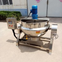 香肠蒸煮夹层锅 燃夹层锅