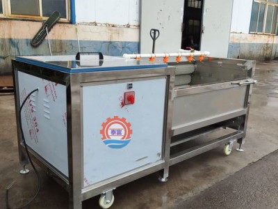 果蔬清洗设备土豆清洗机生姜毛刷清洗机