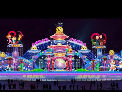 自贡花灯彩灯出租出售