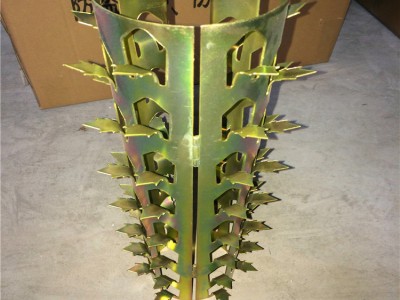 供应360全包型防爬刺 半包围防盗防爬刺厂家定做