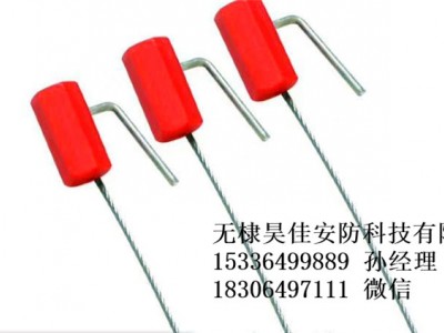 供应小摇把铅封锁 一次性施封锁 六角钢丝锁 厂家批发图1