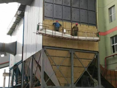 电厂锅炉除尘器保温施工 岩棉镀锌铁皮保温工程防腐施工队
