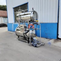 粽子加工必备设备 高温高压粽子蒸煮锅锅