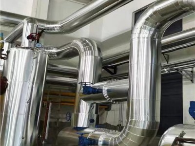 水泥厂不锈钢管道保温施工队 高温锅炉铁皮保温工程承包