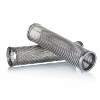 两端包边过滤网筒 注塑包边丝网卷筒