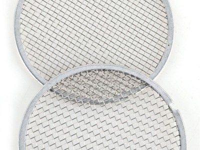销售74mm直径过滤片 铝包边网片
