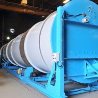 回转滚筒式发酵器