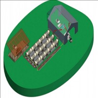 智能多段回转发酵仓