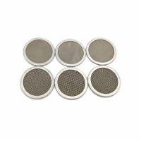 不锈钢过滤网片 304丝网无缝包边过滤片 圆形方形过滤垫片