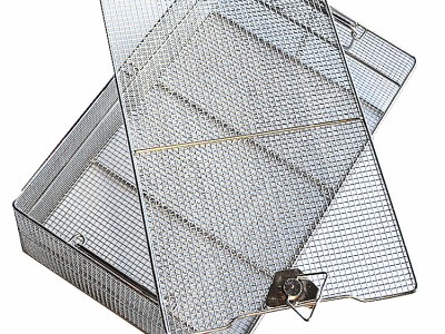 苏州工厂304不锈钢网筐 带盖子网篮