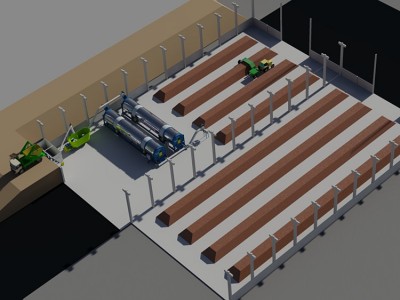 无臭好氧堆肥反应器