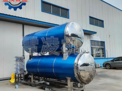 不锈钢粽子锅 熟食肉制品高温锅 罐头高温设备