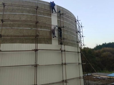 垃圾站储罐保温施工队 锅炉机房设备铝皮管道保温