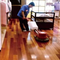 佛山禅城地板打蜡公司，pvc地板清洗，胶地板翻新