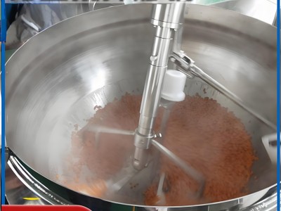 商用预制菜排骨炖煮高压锅老汤高温熬制设备可倾式熬煮夹层锅