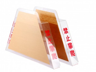 自动扶梯放攀爬装置 新规国际亚克力 商场电梯防爬装置