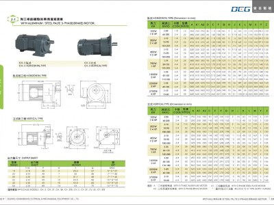 物流设备专用齿轮减速机,DCG减速机,东本减速机,齿轮减速电机,马达