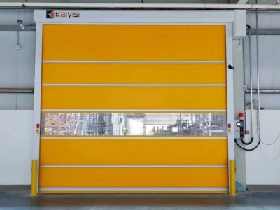 常州PVC快速卷帘门，常州PVC高速卷帘门，合肥凯亿斯门业图1