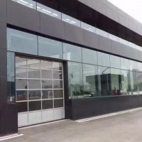 4S店大门-透明提升门-凯亿斯门业